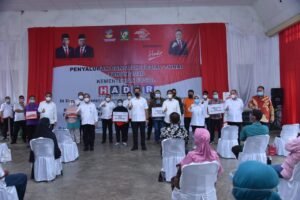 Bupati Batubara Hadiri Kunker Mensos di Simalungun