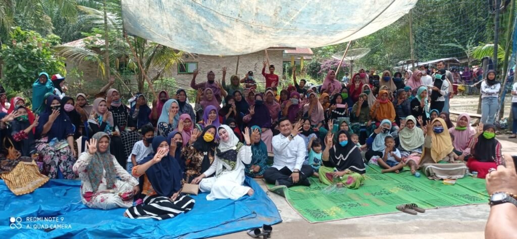 Masyarakat Desa Bandar Lama Sepakat Menangkan Hebat