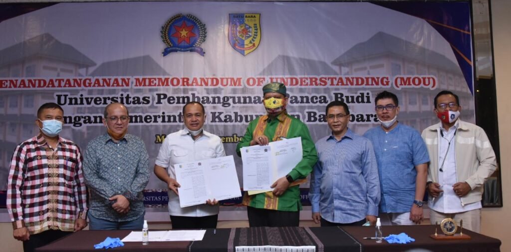 Kadisdik Saksikan Bupati MoU Dengan Unpab Medan