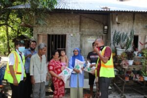 Koordinator KSJ Salurkan Beras ke Warga Dampak Covid-19 di Batubara