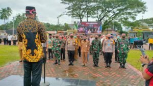 Apel Gabungan Kebangsaan, Kapolres Batubara: Situasi Covid-19 Jaga Prokes