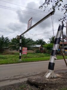 Lagi…!, Portal Dishub Batubara Dirusak OTK