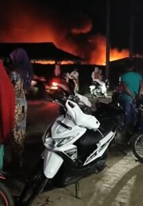 Kebakaran Tempat Penginapan di Batubara, 3 Mobil Ludes