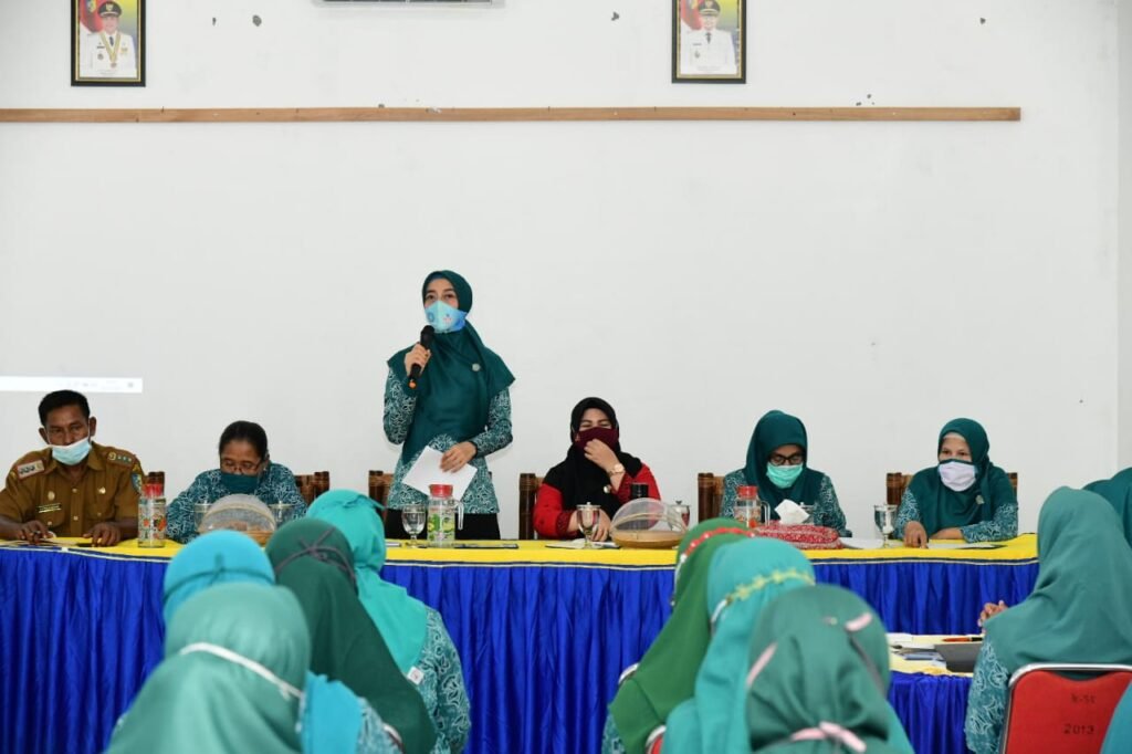 Ketua TP PKK Batubara Buka LP3 PKK