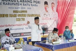 Bupati Minta Kadisdik Batubara Siapkan Regulasi 500 Orang Guru Honorer Diangkat Jadi P3K