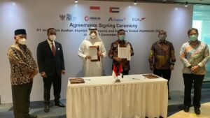 Inalum Teken Kontrak Dengan Produsen Aluminium Terbesar Dunia UEA
