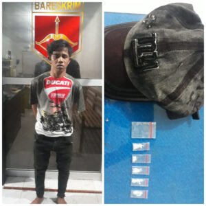 Pemuda Nelayan Desa Bogak Ini Diringkus Bersama 5 Paket Sabu