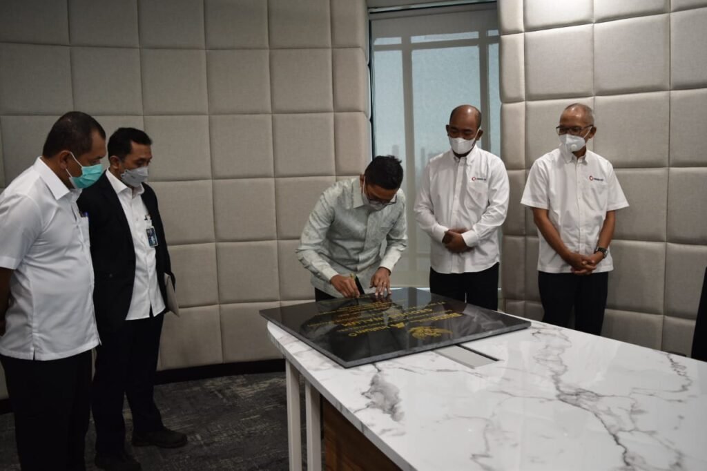 Kementerian BUMN Resmikan Gedung 8 Lantai Inalum di Batubara