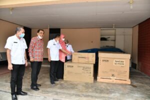 Pemkab Batubara Terima Mesin Batik Dari Provsu