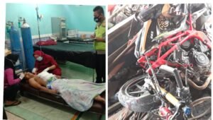 Mahasiswa Pengendara CBR Tewas di Jln Jalan Acces Road Inalum Batubara