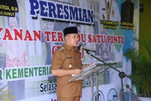 Bupati Bersama Kakanwil Kemenagsu Resmikan PTST Batubara