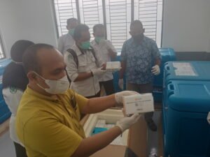Pemkab Batubara Terima 2200 Vial Vaksin Covid-19