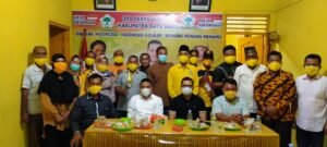 Ketua Komisi ll DPR RI Sambangi DPD Golkar Batubara