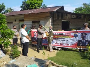 Polsek Kualuh Hulu Labura Baksos di Banyuwangi