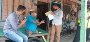 Montir Sepeda Ini Terima Bantuan Kapolres Labuahanbatu