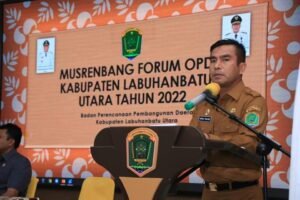 Wabup Buka Musrenbang Bersama OPD Labura