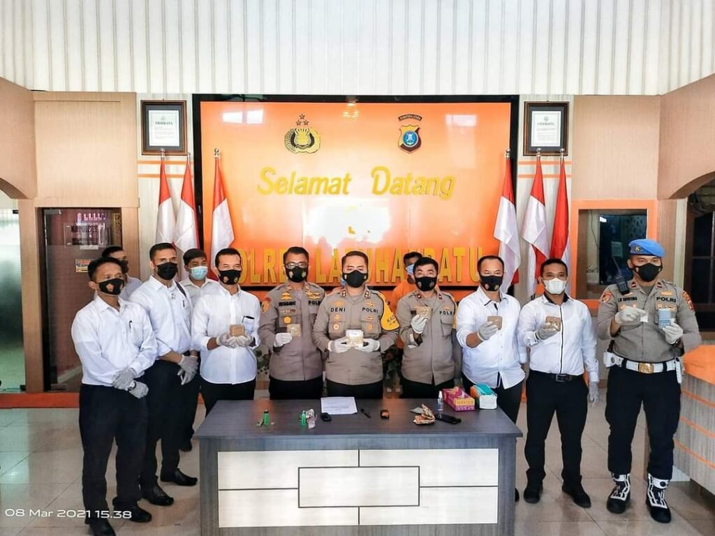 3 Pengedar Narkoba di Kota Pinang Diringkus Bersama 1.065,22 Gram Sabu