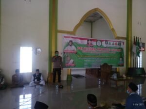 Ops Yustisi Polsek Kualuh Hulu di Pelatihan Praktisi Ruqyah di Labura
