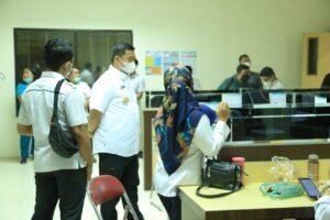 Bupati Buat Test Urine di Lingkungan Sekteriat Sekda Labura