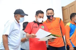 Wabup Tes Urine Dadakan ASN dan TKS BPBD Labura