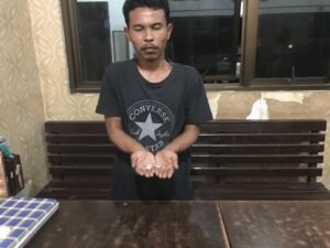 Unit Opsnal Polsek Padang Bolak Ringkus Pria Ini Bersama Paket Sabu