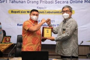 Bupati Labura Ajak Masyarakat dan Perusahaan Taat Pajak