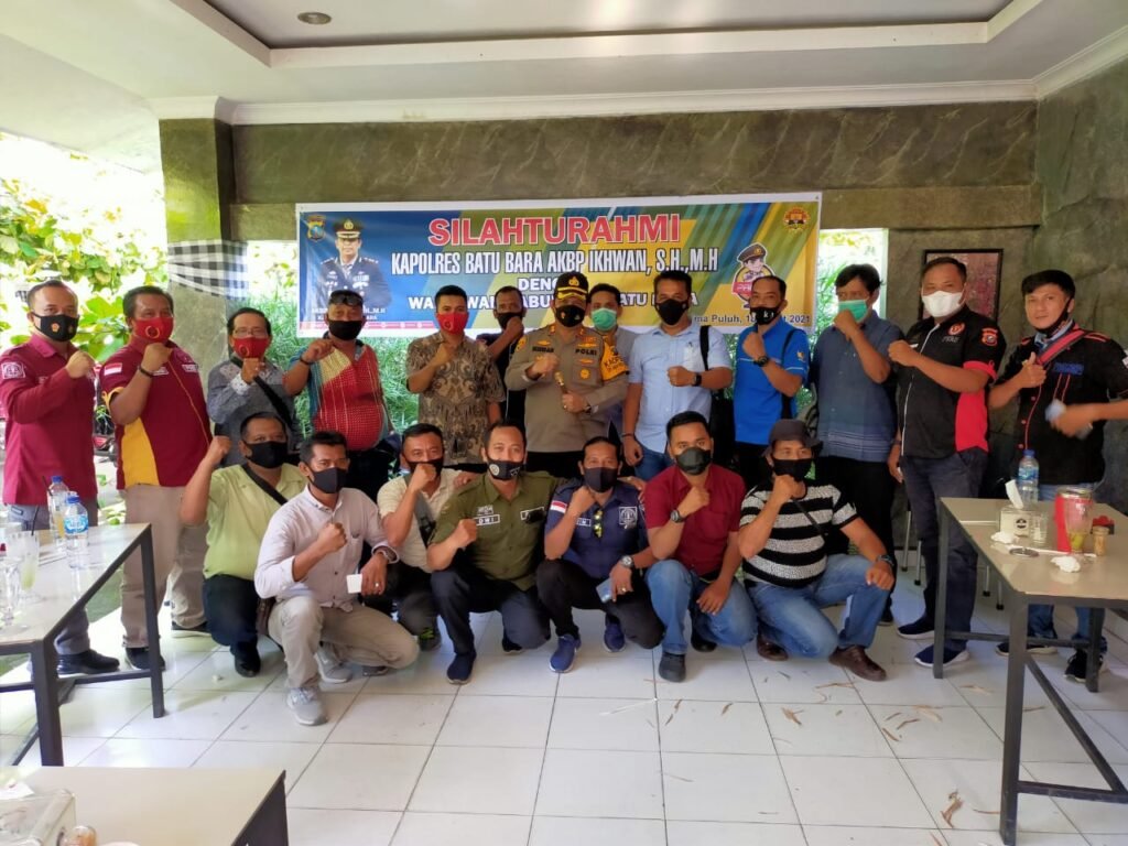 Kapolres Ajak Wartawan Jaga Kondusif Batubara