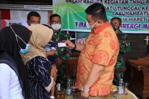 Bupati dan Wakil Sosialisasi Pelayanan Online Aplikasi ‘Ketapel Labura’