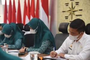 TP PKK Rapat Kerja Bersama Dinas Batubara