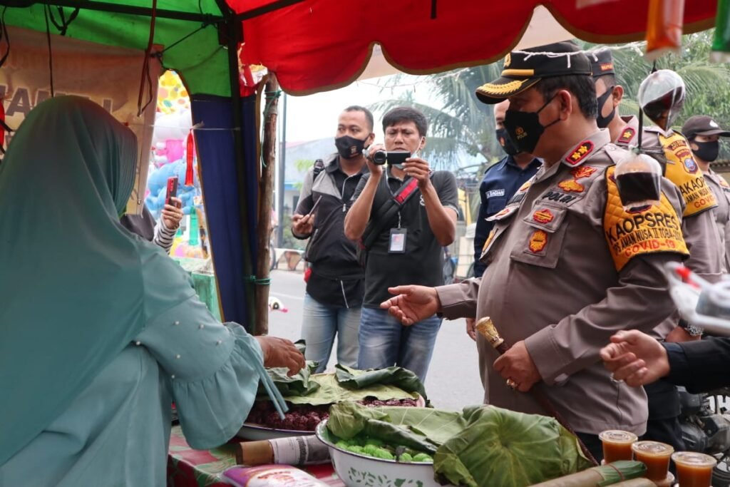 Pantau ‘Pesta Tapai’, Kapolres Batubara Himbau Masyarakat Taat Prokes