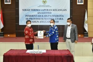 Bupati Serahkan LKPD Batubara ke BPK RI Perwakilan Sumut