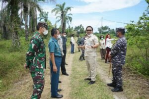 Wabup Tinjau Lokasi Pabrik Senjata dan Amunisi di Desa Gambus Laut Batubara