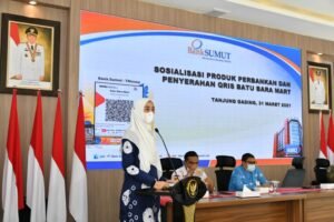 Ketua TP PKK Batubara Sosialisasi Digital Perbankan Bank Sumut