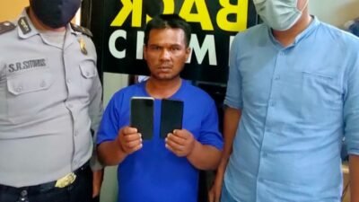 Polsek TBU Ringkus Pria Curi Dalam Rumah di Jalan Bangsal PJKA