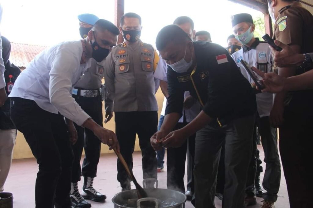 Polres Labuhanbatu Rebus 967 Gram Sabu