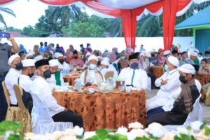 Bupati Labura Hadir Peresmian Rumdis Wabup dan Buka Puasa Bersama