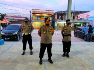 Cipta Kondusif di Tanjung Tiram, Kapolres Batubara Pimpin Patroli