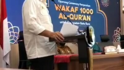 Bupati Batubara Terima 1000 Al Qur’an Dari Yayasan Ammirul Ummah Malaysia