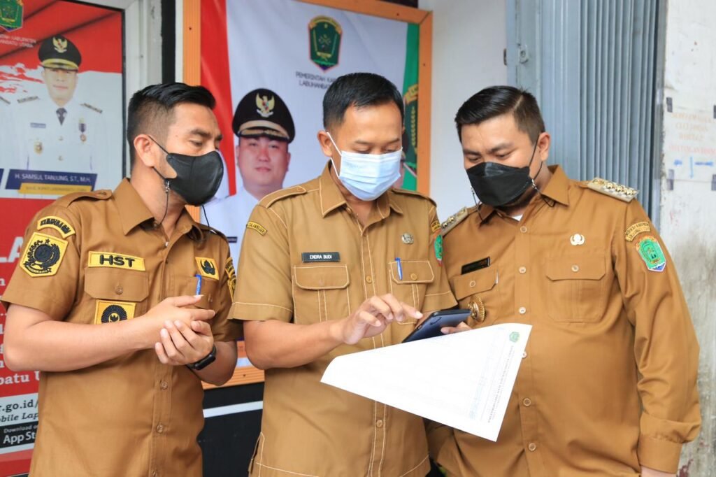 Sidak Hari Pertama Kerja, Bupati Bersama Wabup Tes Urine ASN dan Non ASN Labura