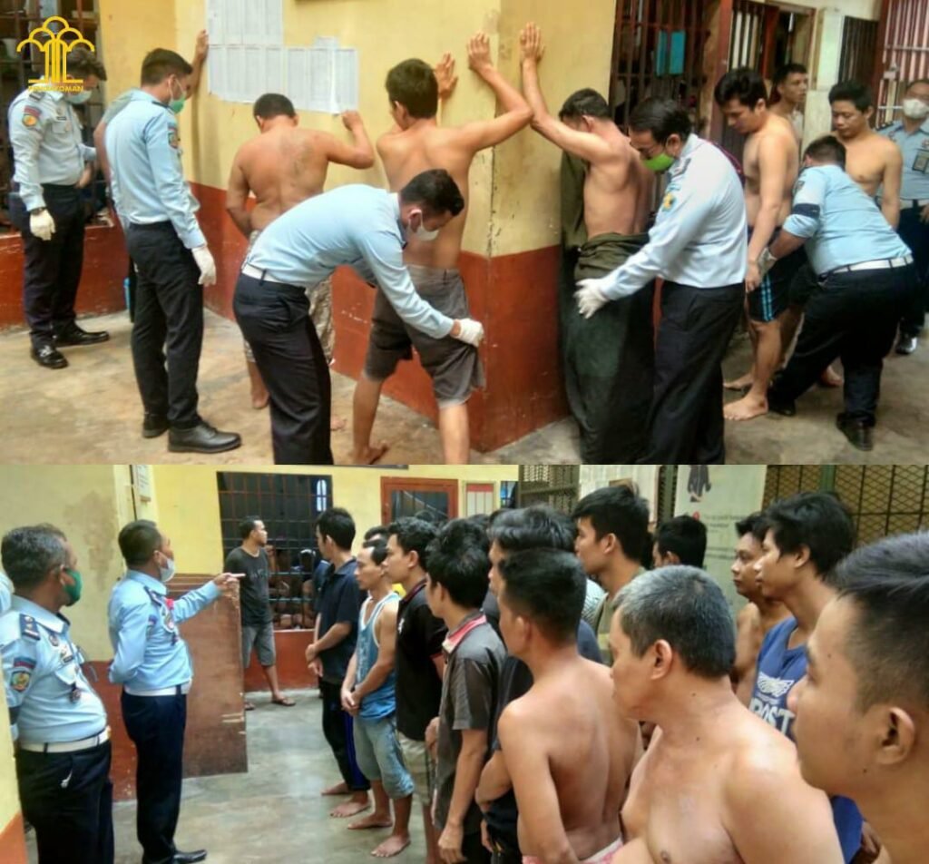 Lapas Labuhan Ruku Geledah Kamar Hunian