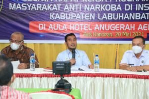 Wabup Labura Narasumber Program Anti Narkoba