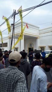 Duga Langgar Etik, JMI Gruduk Kantor DPD Golkar Sumut