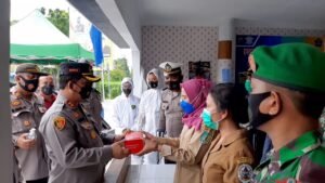 Kapolres Asistensi Posko PPKM Mikro Diwilayah Batubara