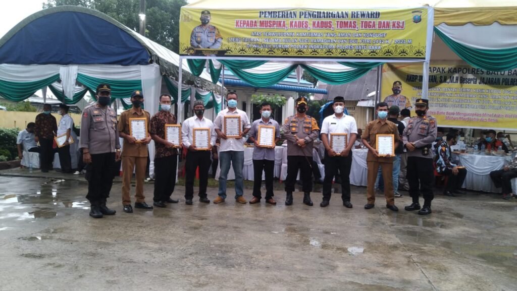 Muspika Air Putih Diberi Reward Dari Kapolres Batubara