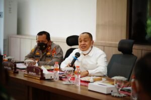 Forkopimda Batubara Rakor Vaksin Covid-19