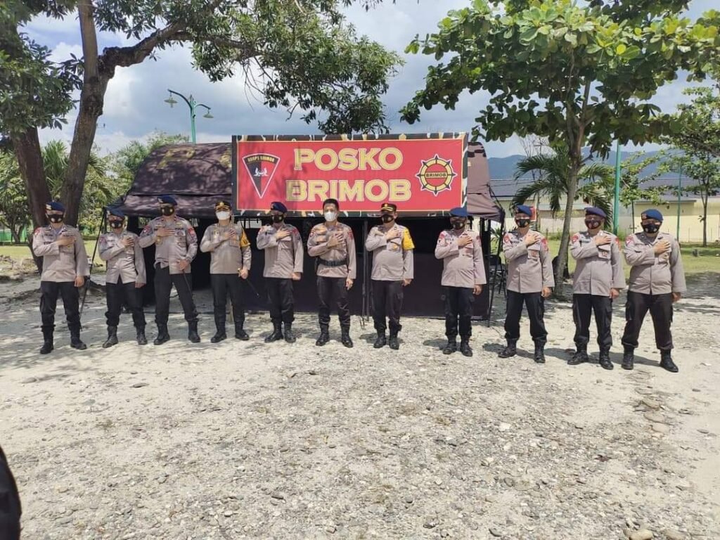 Kapolres Bersama Dir Pamobvit Poldasu Cek PAM PSU Labuhanbatu