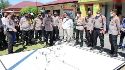 Polres Labuhanbatu TFG Pengamanan PSU