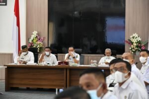 Rakor Vaksinasi Covid-19 di Batubara, Lansia Tetap Dijemput