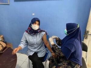 Puskesmas Kampung Pajak Labura Serius Tangani Covid-19