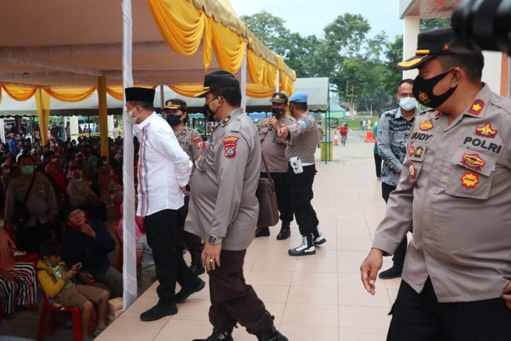 Bupati Batubara Tinjau Vaksinasi Massal Inalum
